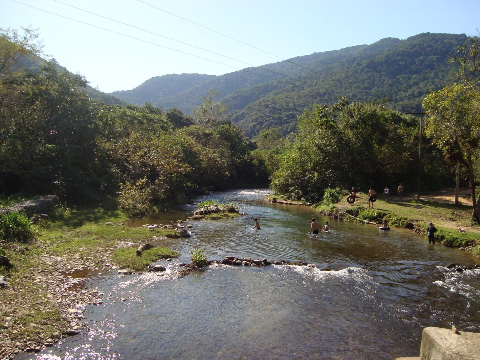 Rio Betari, no PETAR